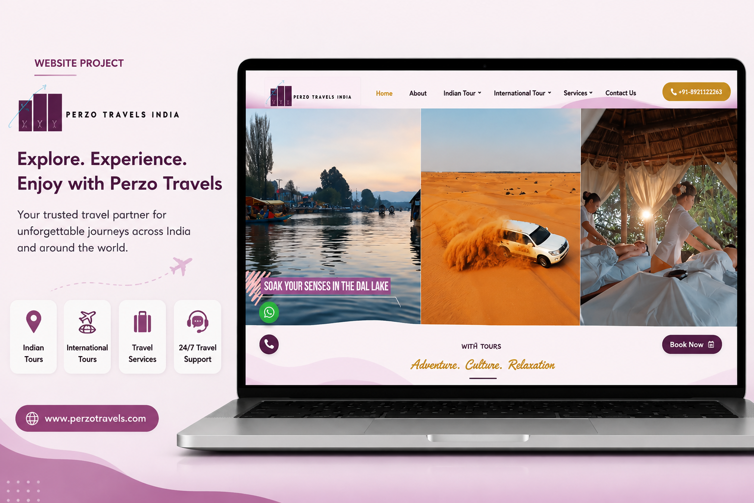 PerZo Travels Website