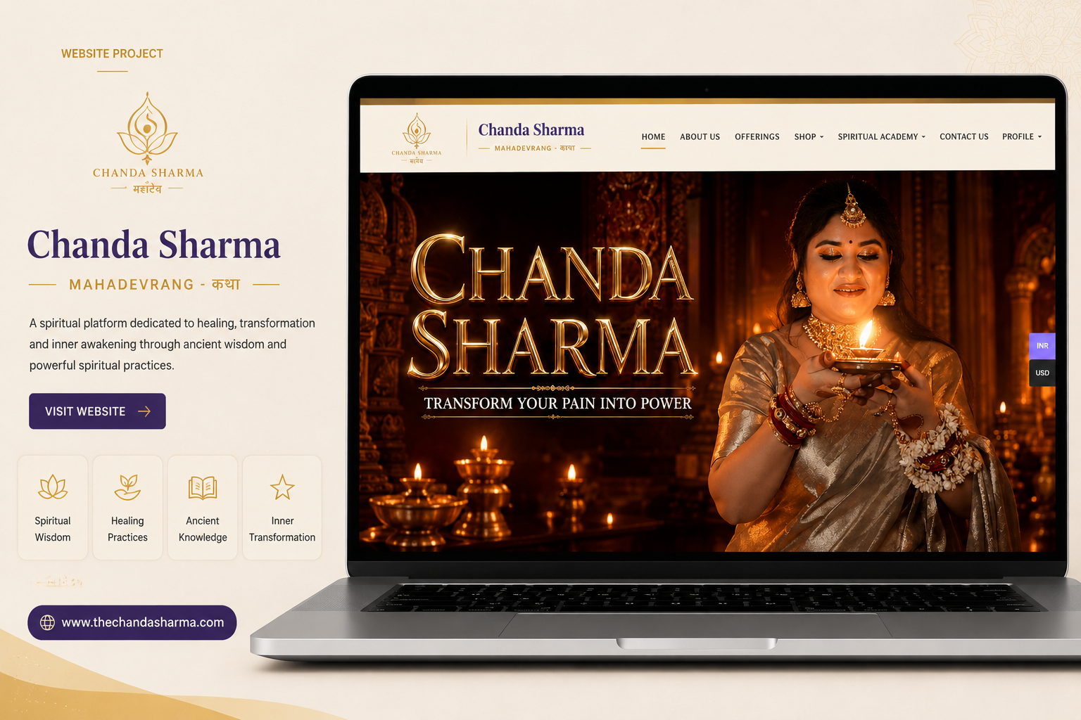The Chanda Sharma Website