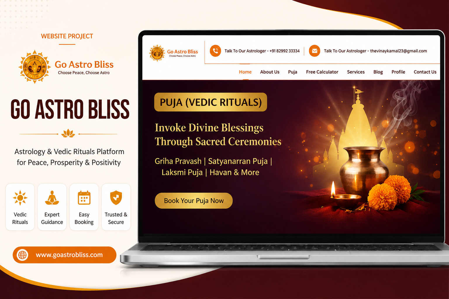 Go Astro Bliss Website