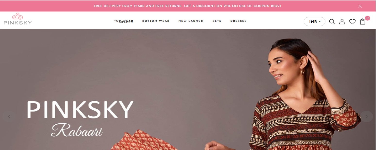 Pinksky Website