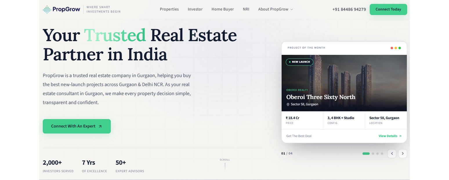 PropGrow Website