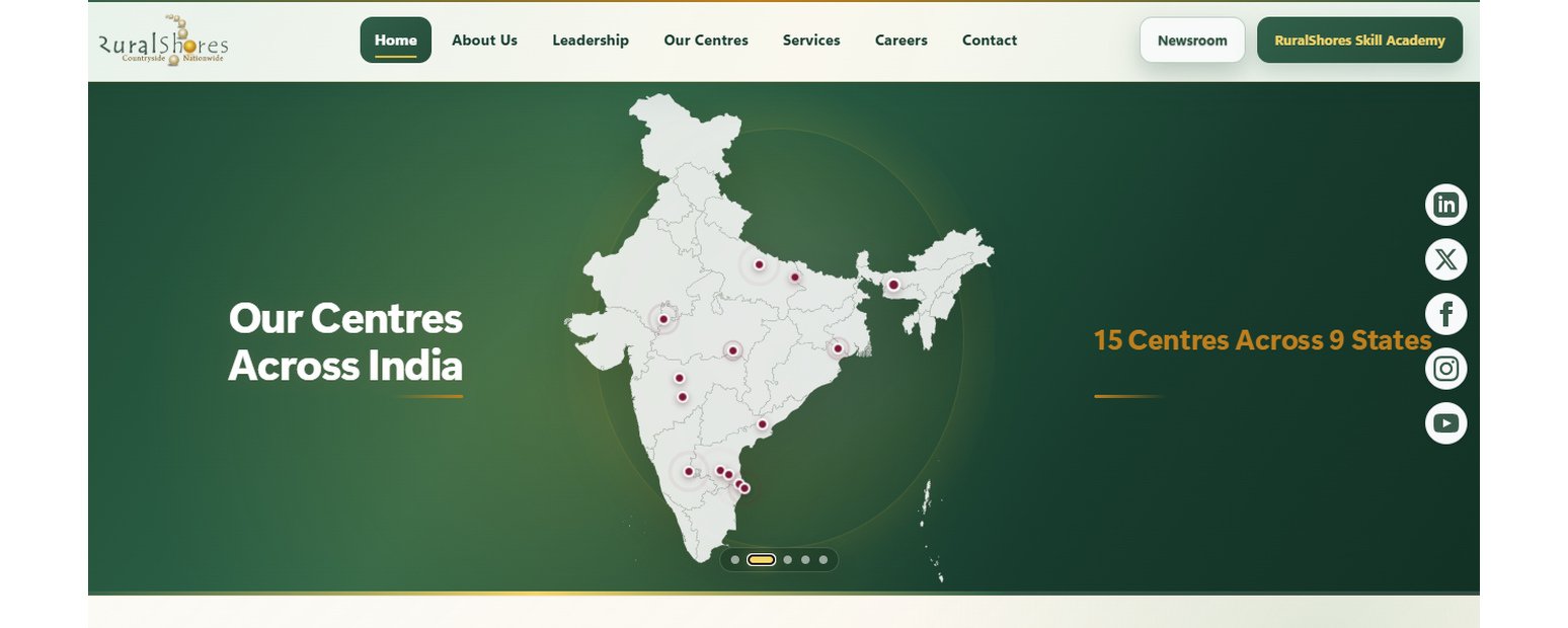 RuralShores Business Services Website
